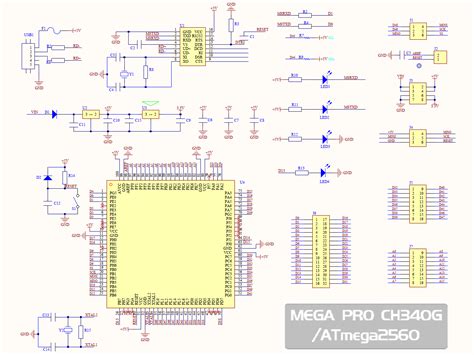 arduino mega 2560 circuit diagram.